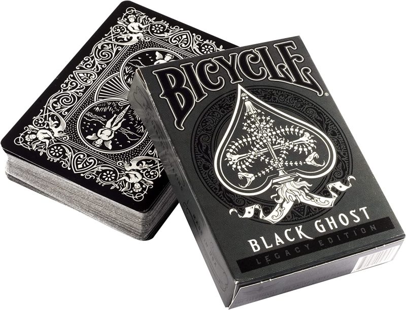 پاسور بایسیکل(bicycle) طرح روح سیاه (Black Ghost)