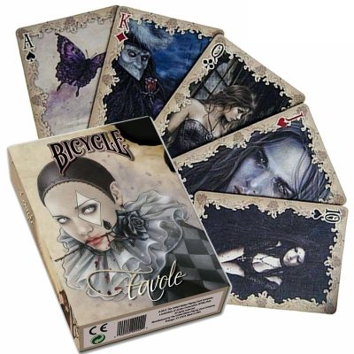 Bicycle-Favole-Playing-Cards-Vampire-Deck-Victora-Frances-Gothic-Poker-USPCC-Limited-Edition-Magic-Card-Games